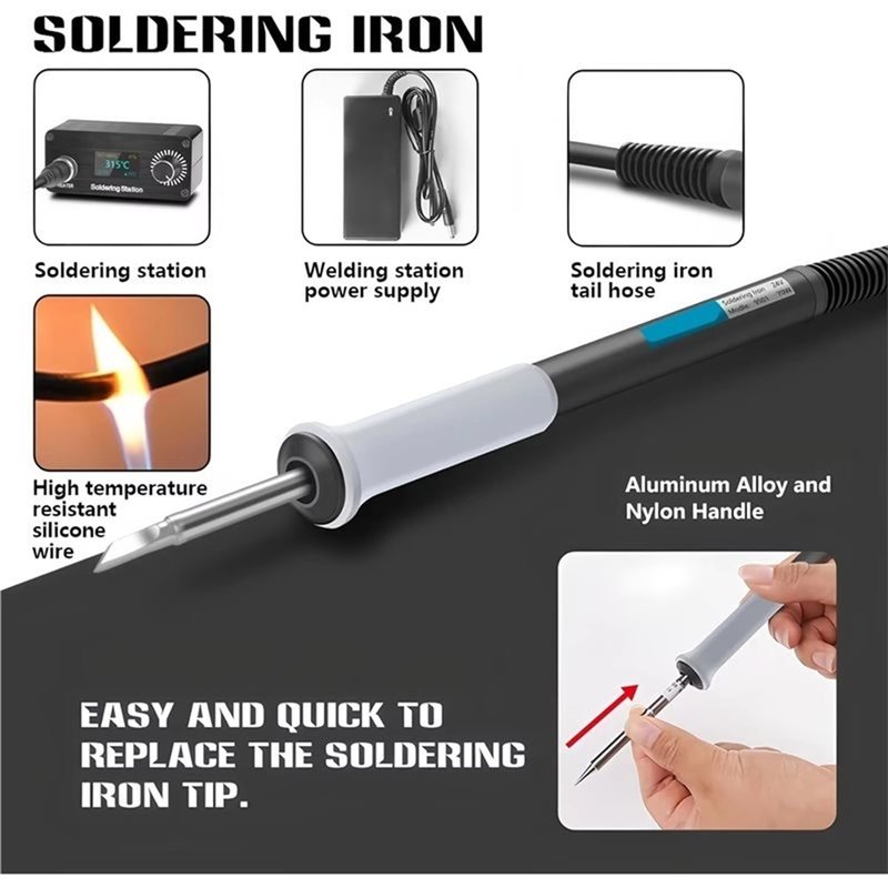 B03C-T12 デジタルはんだ付けステーション ポータブル - Soldering Station T12 Oled のレビューと価格